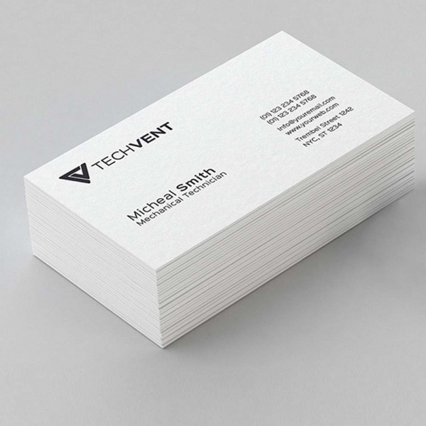 Визитки 85х55мм (евро размер)